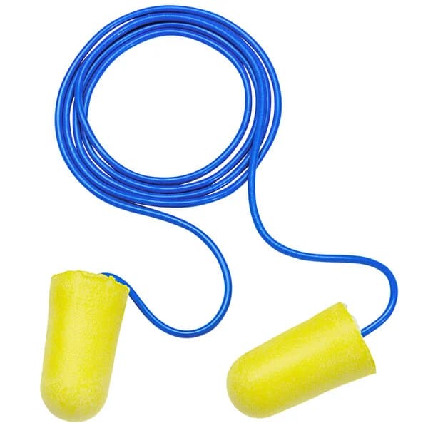 3M E-A-R TaperFit 2 Corded Earplugs 312-1223, Regular