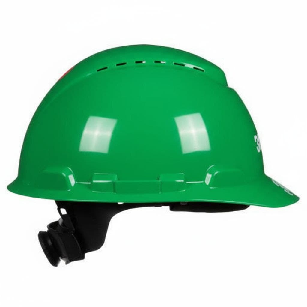 3M SecureFit Hard Hat H-700SFV-UV - Green
